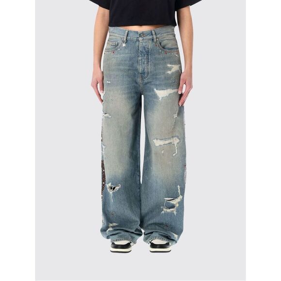 Amiri Jeans Woman Blue